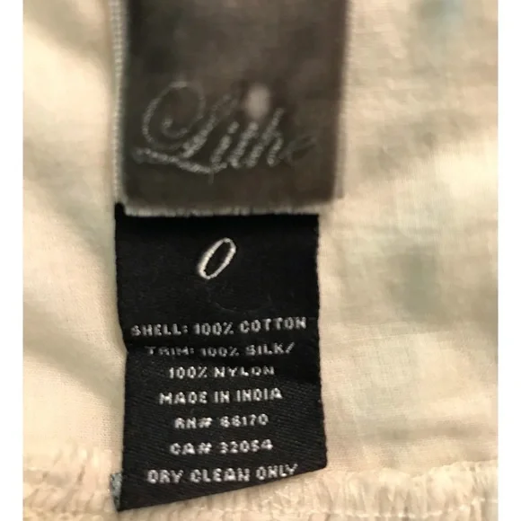 Anthropologie Lithe Silk Bow V-Neck Sleeveless Boho blouse - Picture 10 of 10